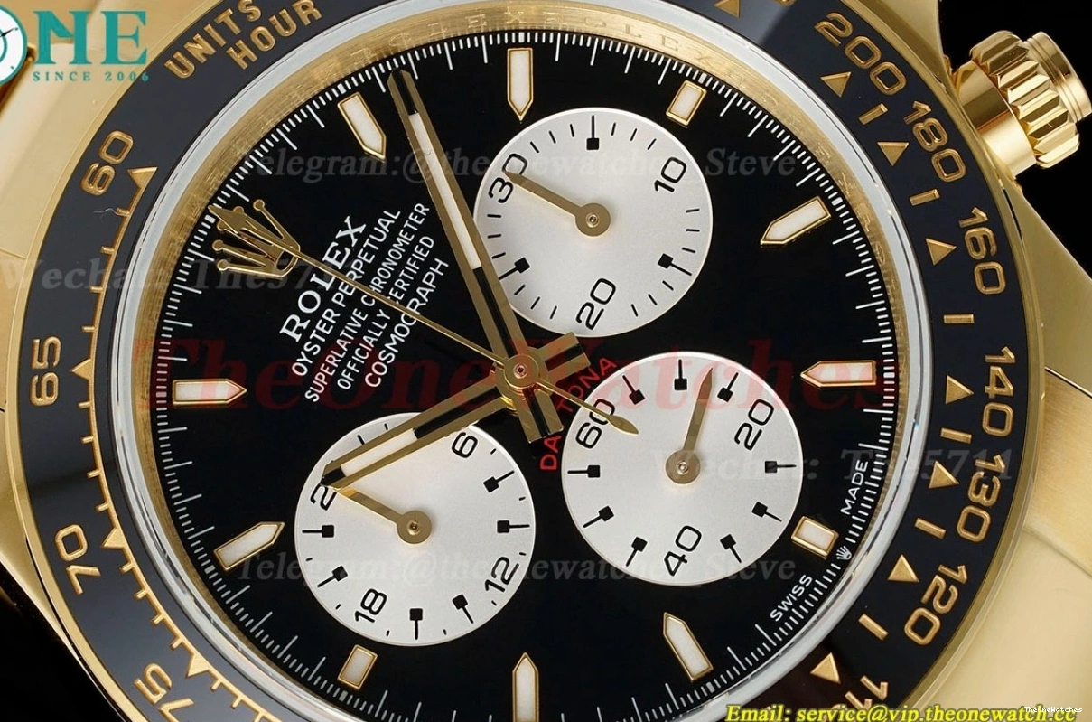 YG QF Dial Le SH4132 Black 126529 Mans Daytona YG 40mm 1222